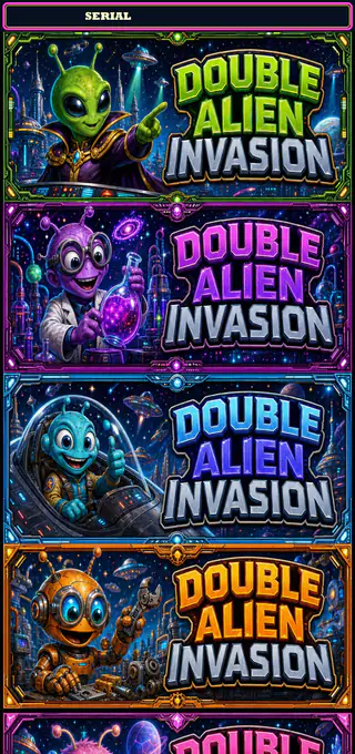 Double Alien Invasion strip front