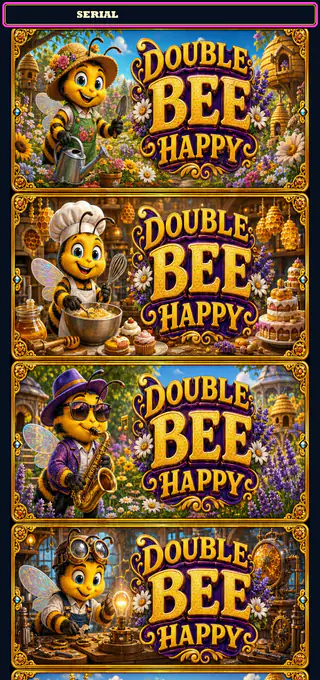 Double Bee Happy strip front