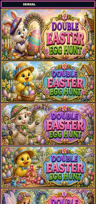 Double Easter Egg Hunt strip front