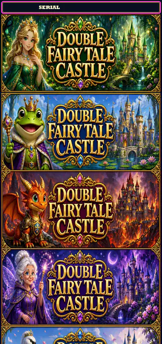 Double Fairy Tale Castle strip front