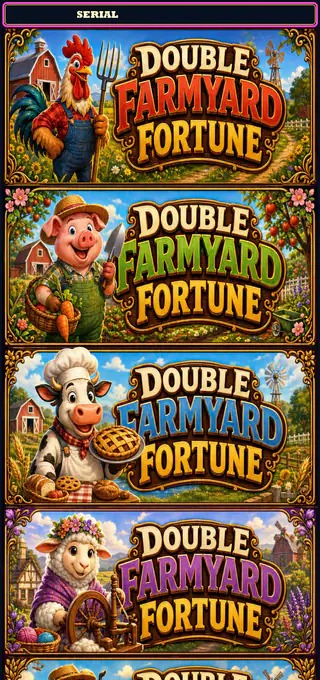 Double Farmyard Fortune strip front
