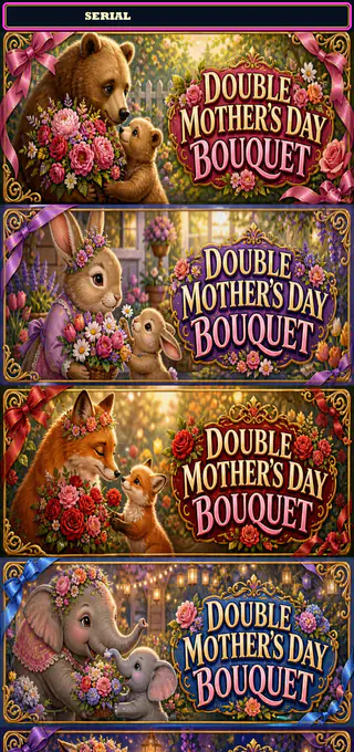 Double Mothers Day Bouquet strip front
