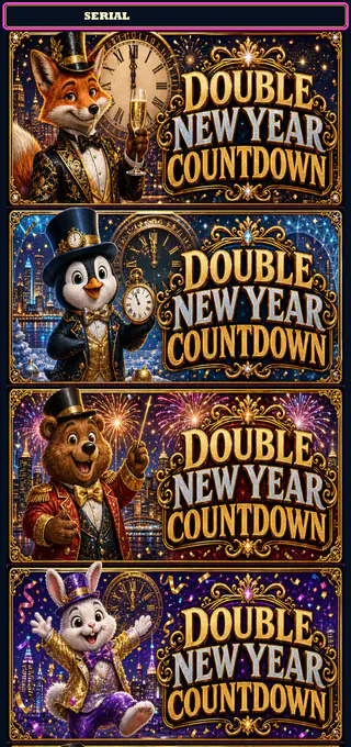 Double New Year Countdown strip front