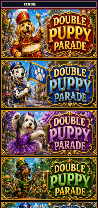 Double Puppy Parade strip front
