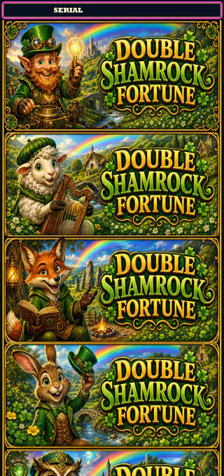 Double Shamrock Fortune strip front