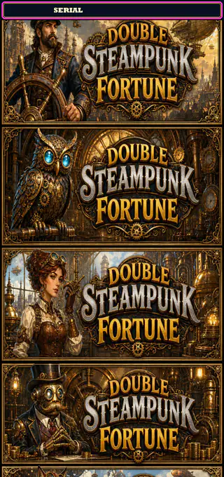 Double Steampunk Fortune strip front
