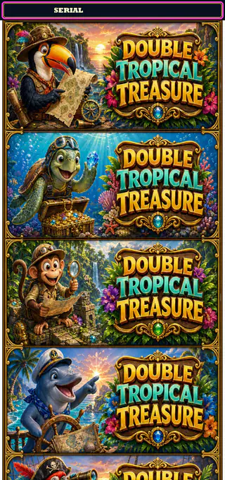 Double Tropical Treasure strip front