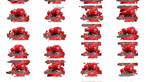 Badminton Birdie race-theme artwork