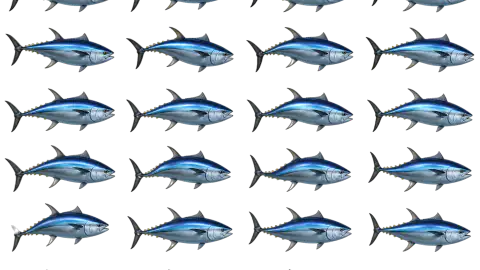 Bluefin Tuna race-theme artwork