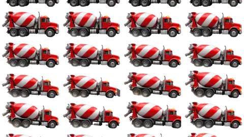 Cement Mixer race-theme artwork