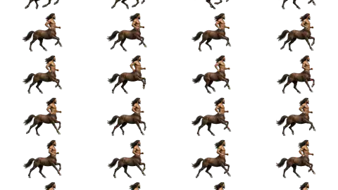 Centaur race-theme artwork