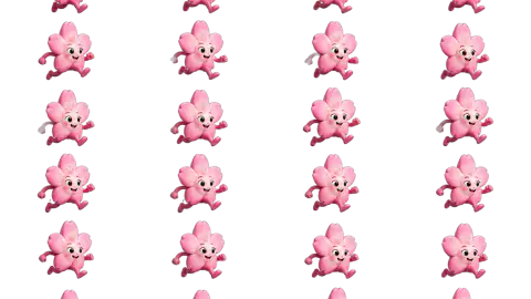 Cherry Blossom Festival race-theme artwork