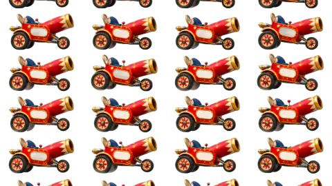 Circus Cannon race-theme artwork