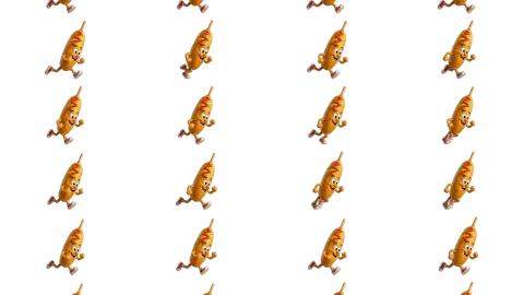 Corn Dog race-theme artwork