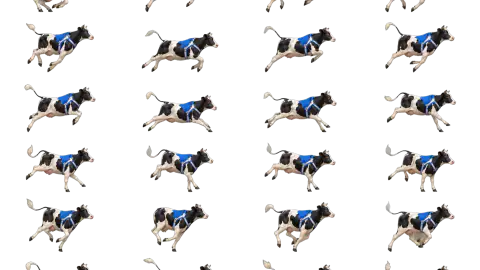 Dairy Cow race-theme artwork
