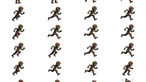 Day Of The Dead race-theme artwork