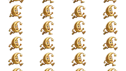 Eid Crescent race-theme artwork