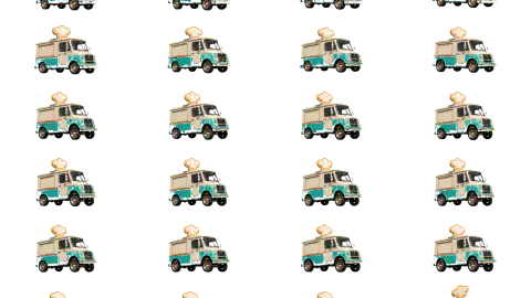 Food Truck race-theme artwork