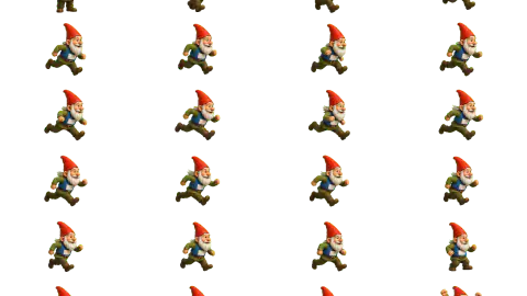 Garden Gnome race-theme artwork