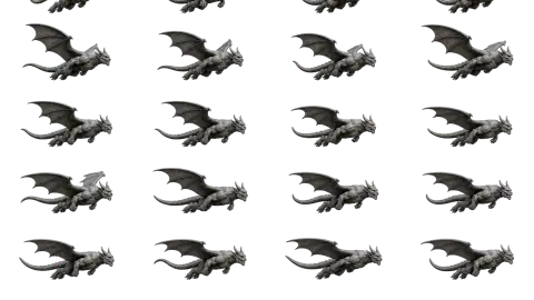 Gargoyle race-theme artwork