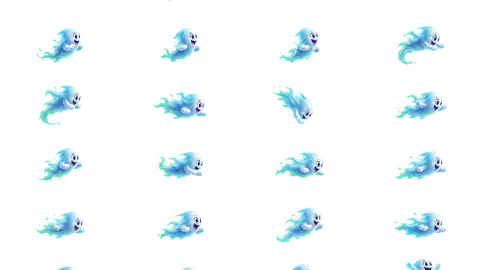 Ghost race-theme artwork