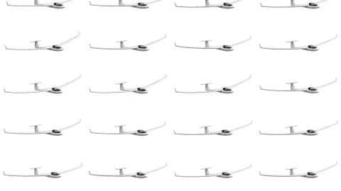 Glider Plane race-theme artwork