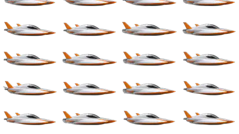 Hydroplane race-theme artwork