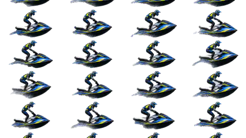 Jet Ski race-theme artwork