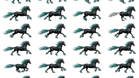 Kelpie race-theme artwork