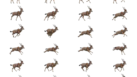 Kudu race-theme artwork