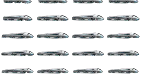 Maglev Train race-theme artwork