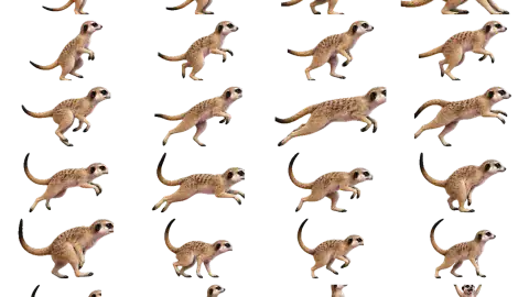 Meerkat race-theme artwork