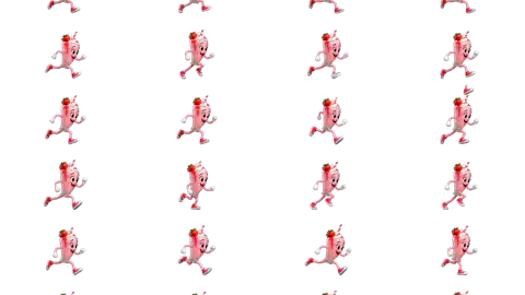 Milkshake race-theme artwork
