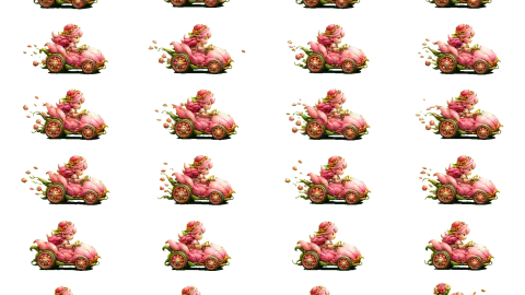 Mothers Day race-theme artwork