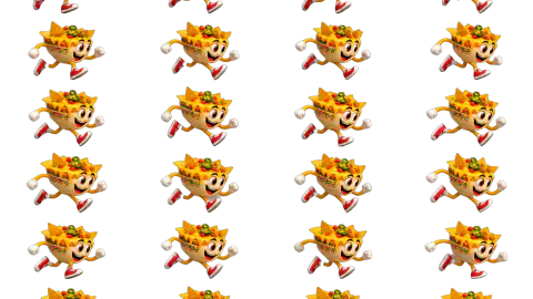 Nachos race-theme artwork