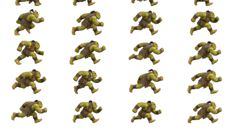 Ogre race-theme artwork