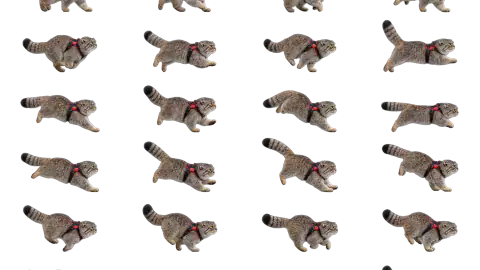 Pallas Cat race-theme artwork