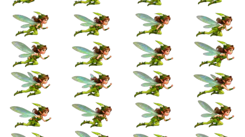 Pixie race-theme artwork