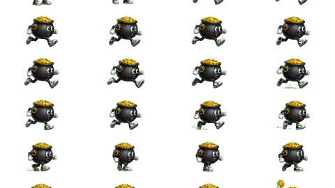 Pot Of Gold race-theme artwork