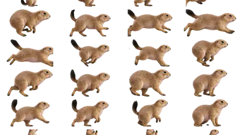 Prairie Dog race-theme artwork