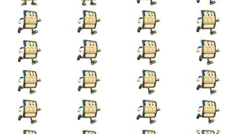 Pull Tab Ticket race-theme artwork