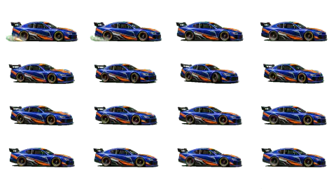 Race Car race-theme artwork