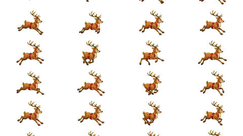 Reindeer race-theme artwork