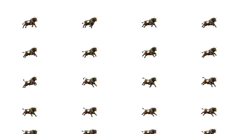 Rodeo Bull race-theme artwork