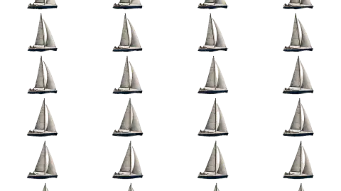Sailboat race-theme artwork