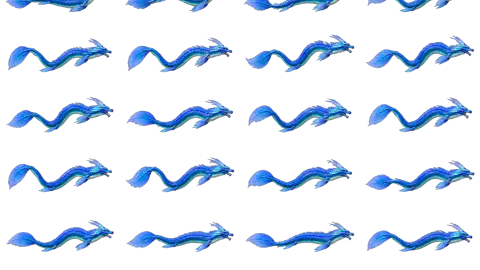Sea Serpent race-theme artwork