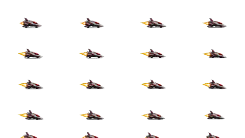 Spaceship race-theme artwork