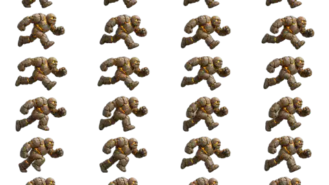 Stone Golem race-theme artwork