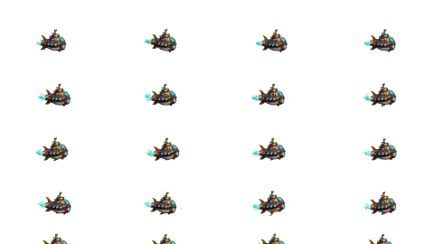 Submarine race-theme artwork