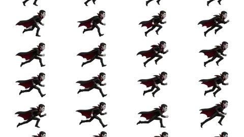 Vampire race-theme artwork